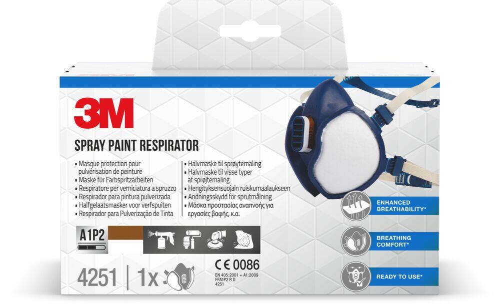 Produkt miniatyrebild 3M 4251+PRO1 Halvmaske
