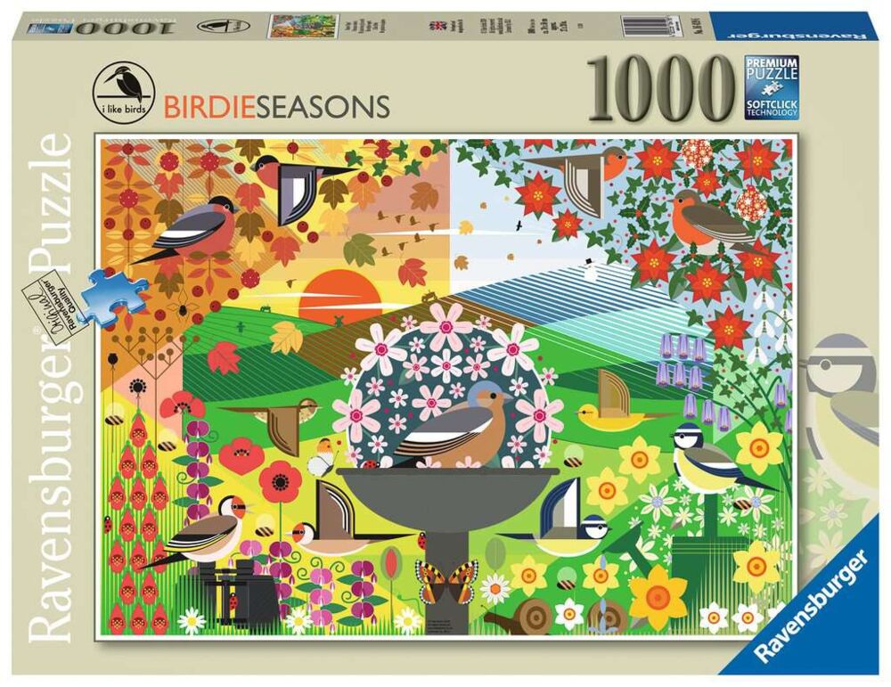 Produkt miniatyrebild Ravensburger Puzzle Birdie Seasons puslespill