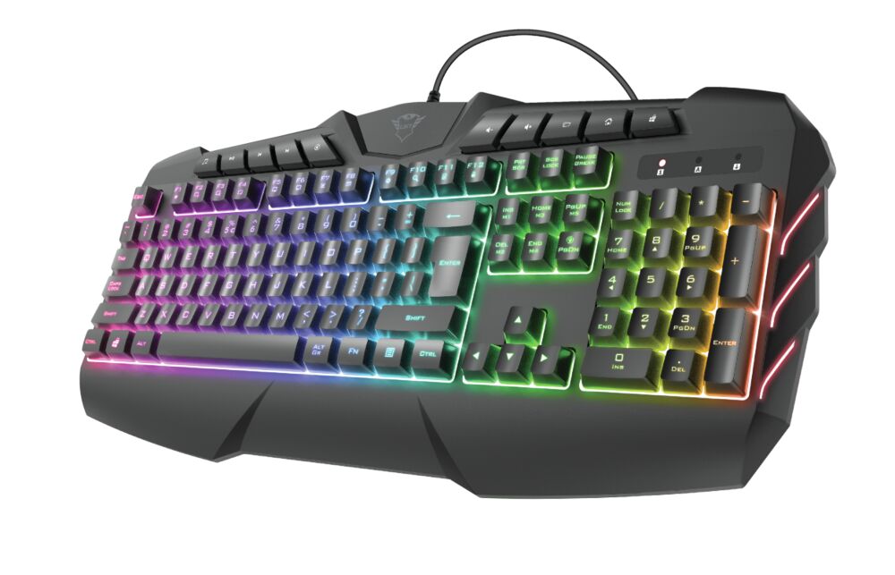 Produkt miniatyrebild Trust GXT 881 Odyss gamingtastatur