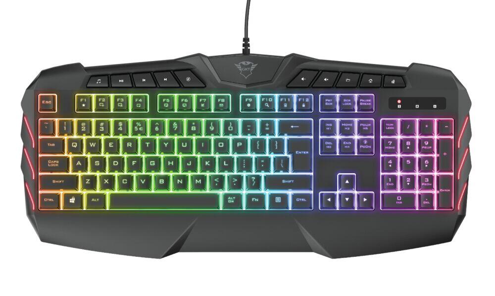 Produkt miniatyrebild Trust GXT 881 Odyss gamingtastatur