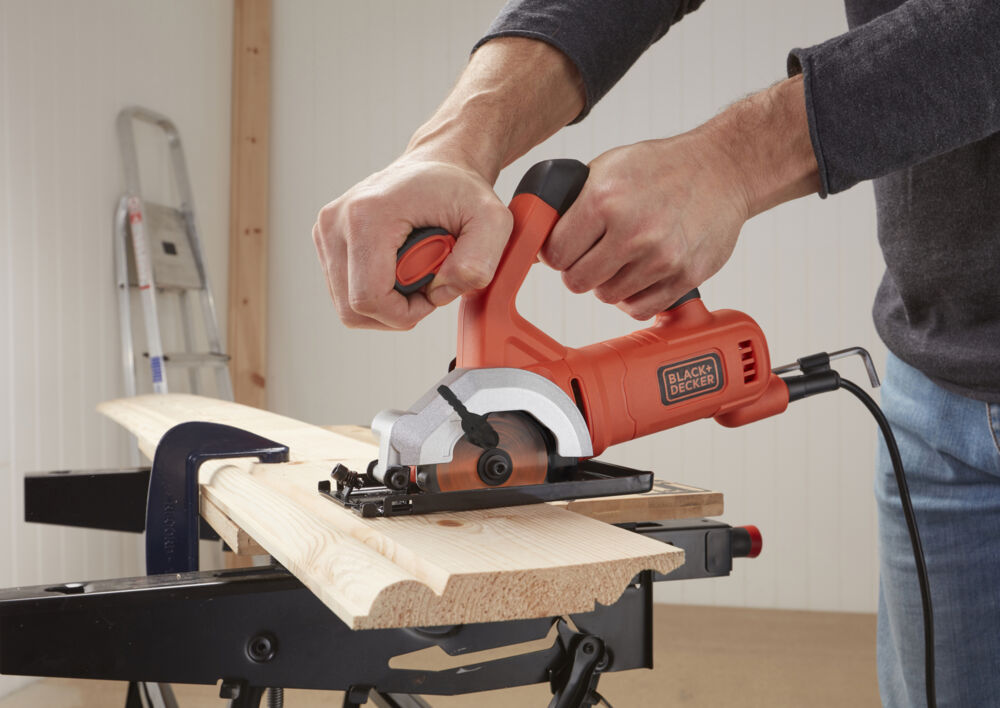 Produkt miniatyrebild BLACK+DECKER BES510-QS Sirkelsag 400W
