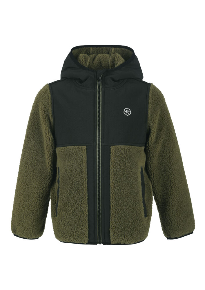 Produkt miniatyrebild Color Kids Teddy fleecejakke barn