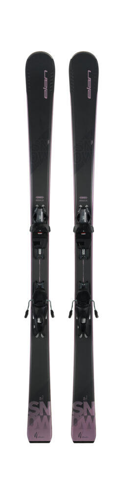 Produkt miniatyrebild Elan Snow Black carvingski 2022