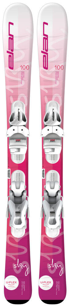 Produkt miniatyrebild Elan Sky White EL 4,5 carvingski junior 2022