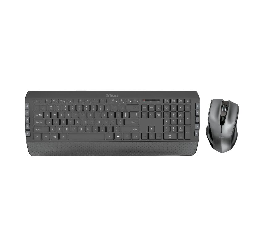 Produkt miniatyrebild Trust TECLA-2 trådløst tastatur og mus