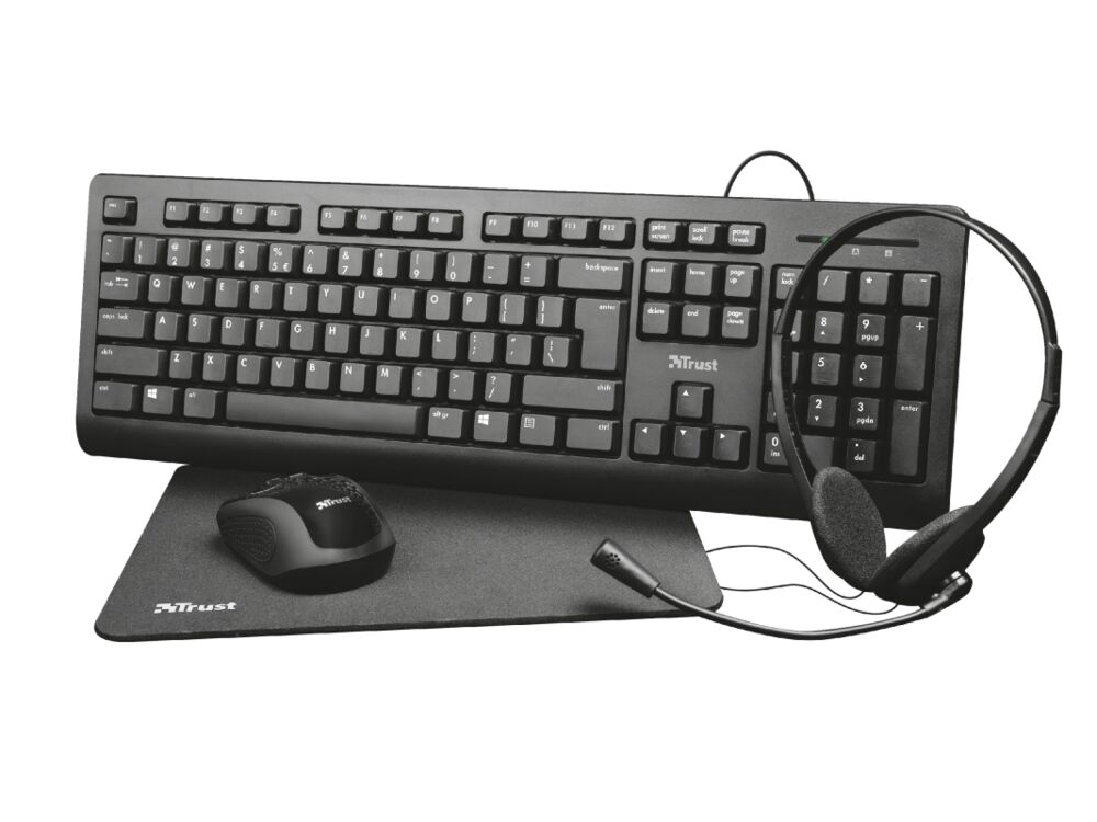 Produkt miniatyrebild Trust Primo 4-i-1 Home Office sett