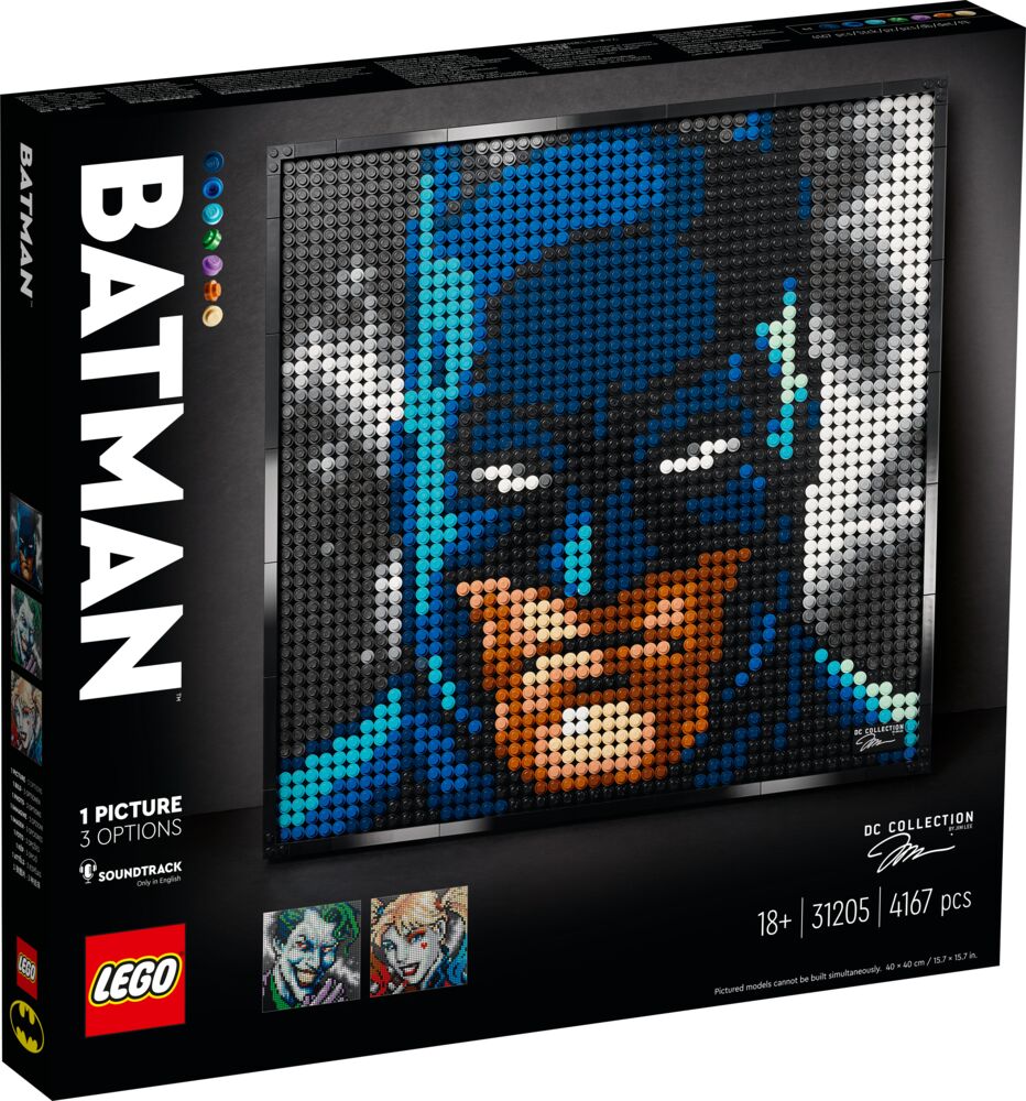 Produkt miniatyrebild LEGO® Art 31205 Jim Lees Batman™-kolleksjon