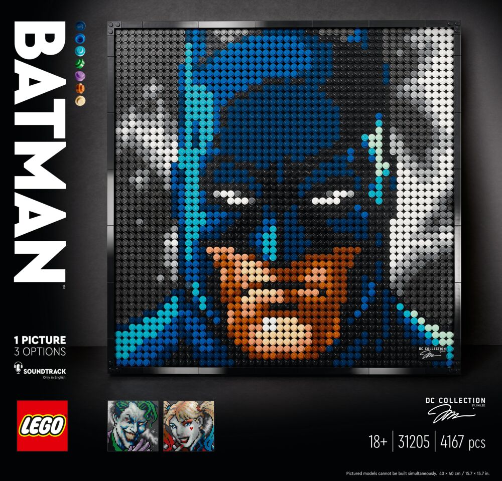 Produkt miniatyrebild LEGO® Art 31205 Jim Lees Batman™-kolleksjon