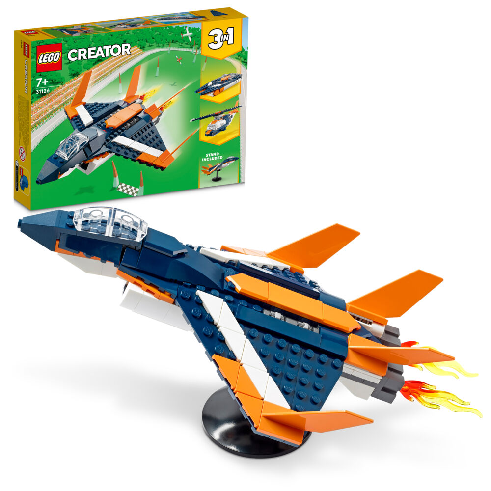 LEGO® Creator 31126 Supersonisk jetfly