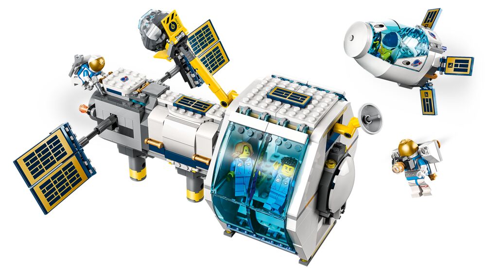 Produkt miniatyrebild LEGO® City Space Port 60349 Romstasjon på månen
