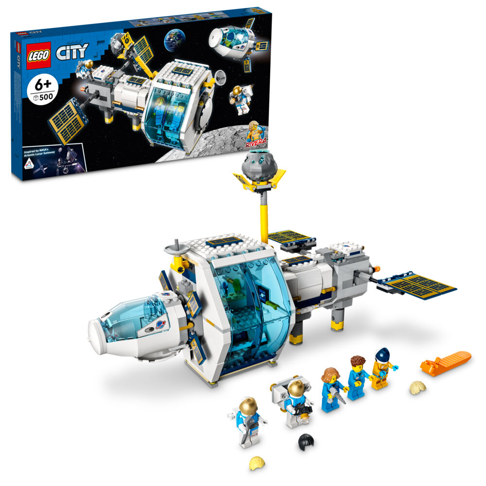 LEGO® City Space Port 60349 Romstasjon på månen