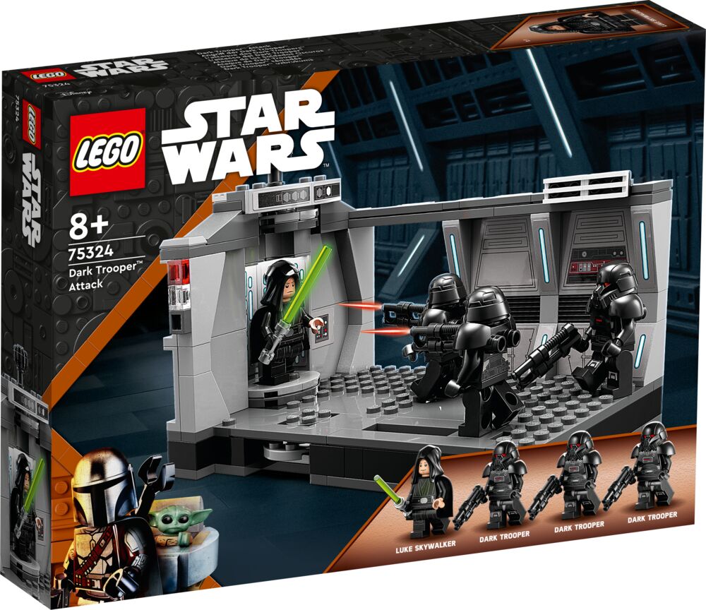 Produkt miniatyrebild LEGO® Star Wars™ 75324 Dark Trooper™ angriper