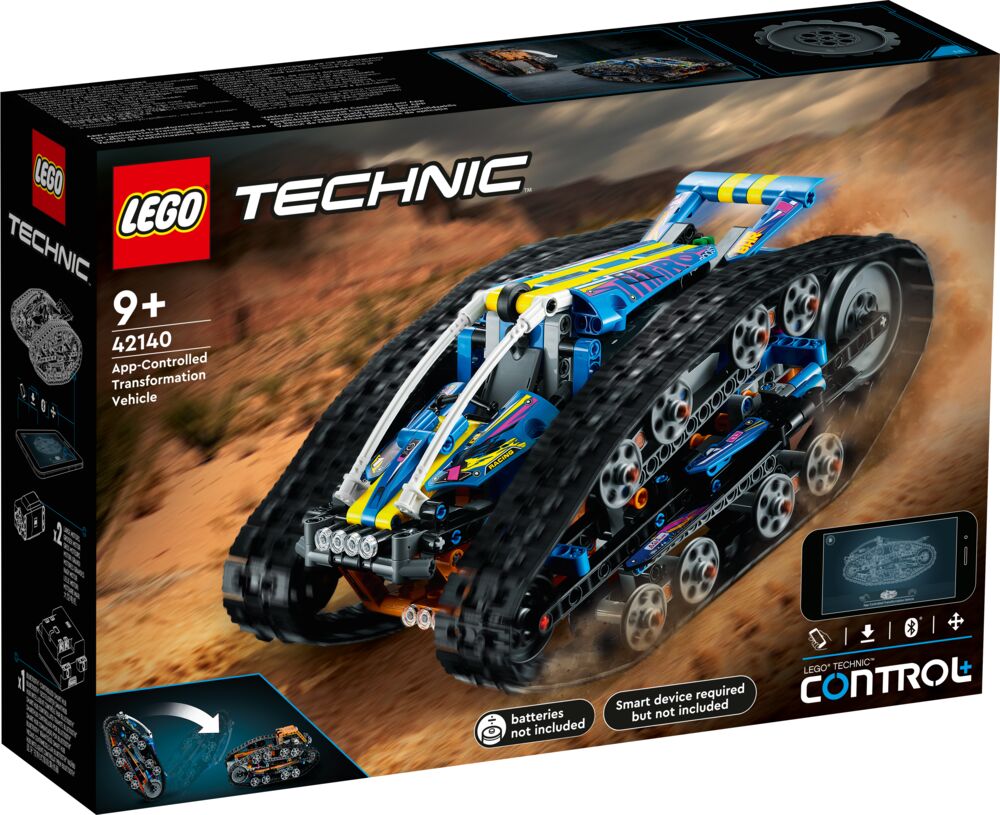 Produkt miniatyrebild LEGO® Technic 42140 Appstyrt, ombyggbart kjøretøy