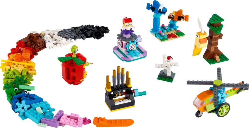 Produkt miniatyrebild LEGO® Classic 11019 Klosser og funksjonselementer