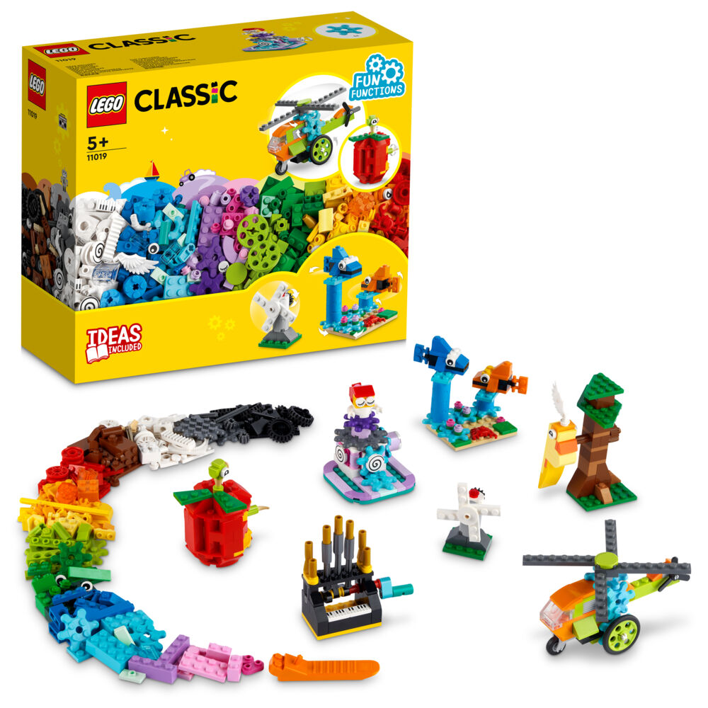 Produkt miniatyrebild LEGO® Classic 11019 Klosser og funksjonselementer