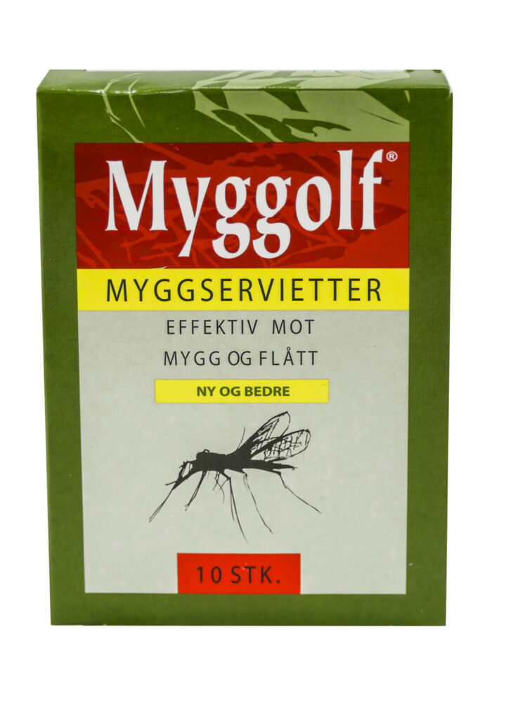 Myggolf Myggserviett insektsmiddel