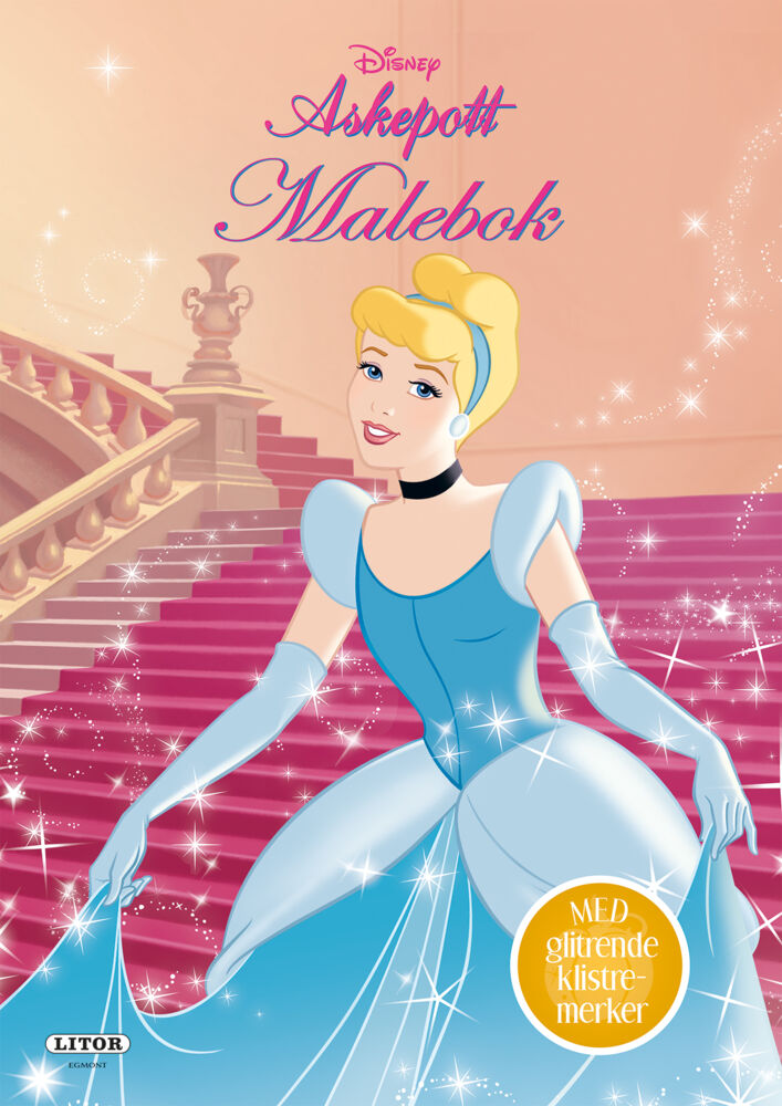 Disney Prinsesser malebok: Askepott