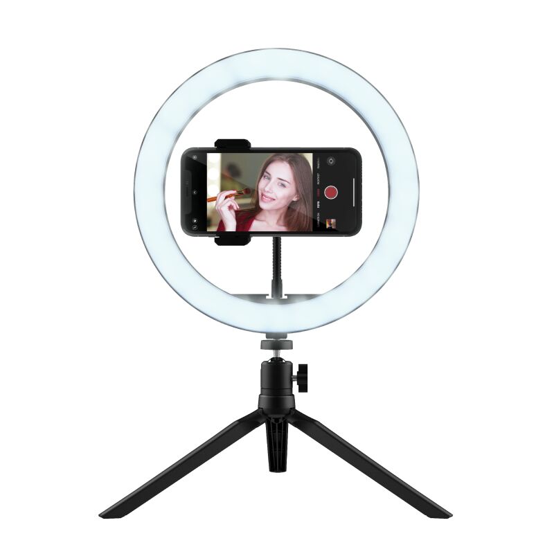 Produkt miniatyrebild Trust Maku ringlys Vlogging kit