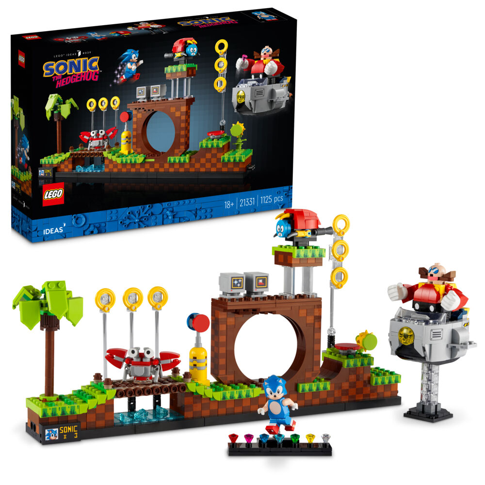 Produkt miniatyrebild LEGO® Ideas 21331 Sonic the Hedgehog™ – Green Hill Zone