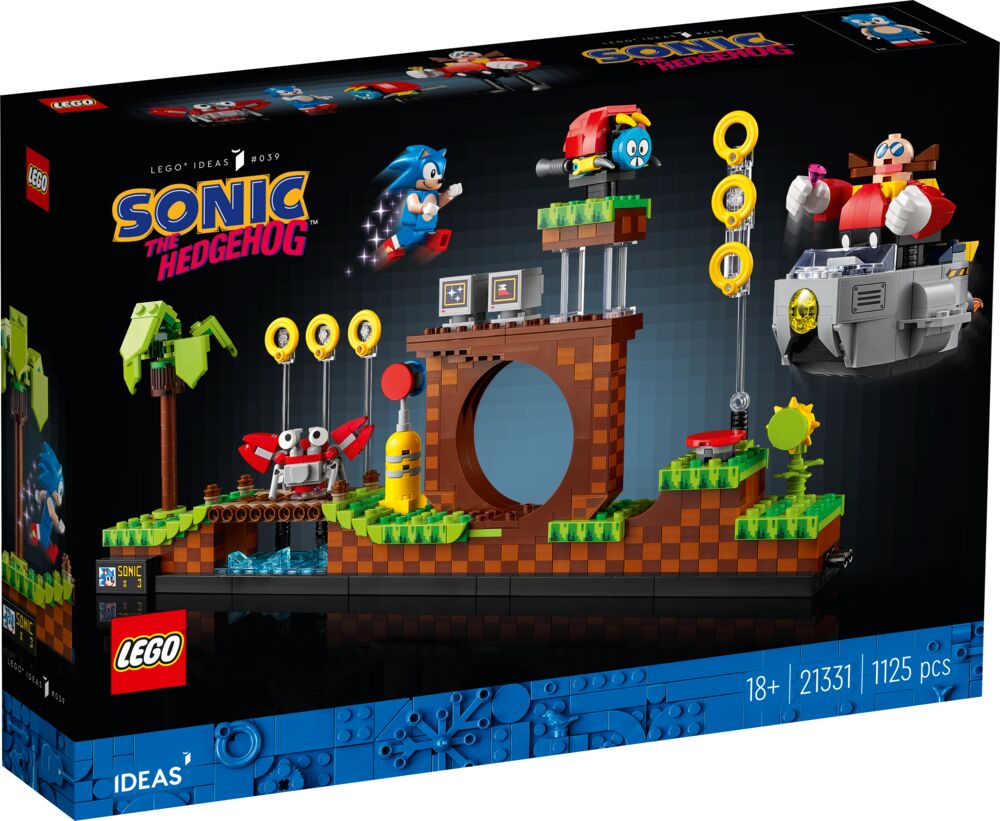 Produkt miniatyrebild LEGO® Ideas 21331 Sonic the Hedgehog™ – Green Hill Zone