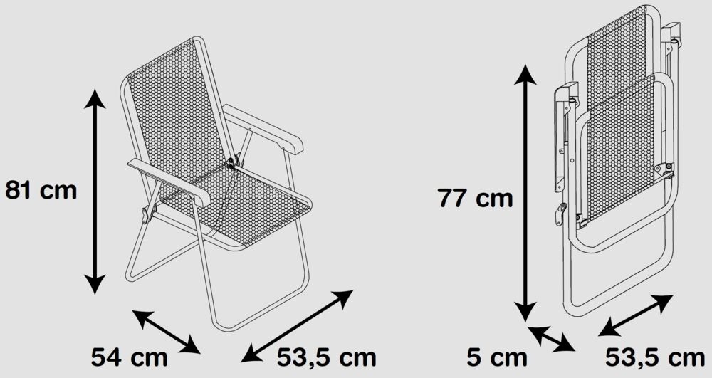 Produkt miniatyrebild Campingstol