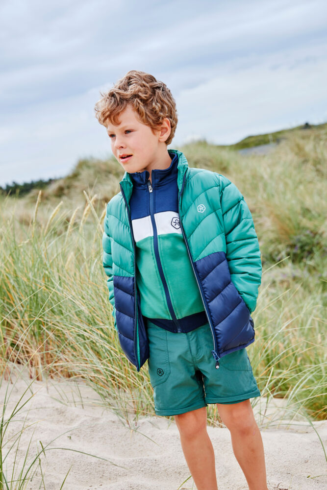 Produkt miniatyrebild Color Kids Enzo vattert jakke barn