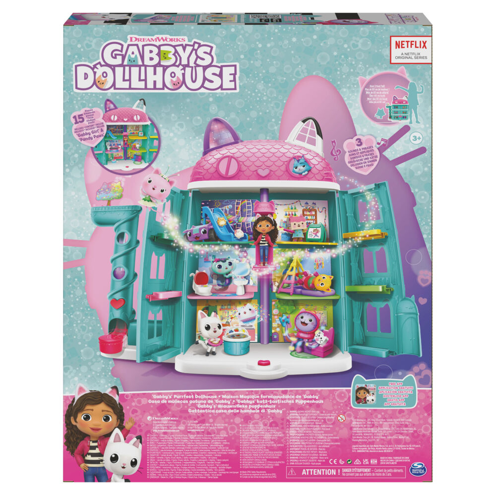 Produkt miniatyrebild Gabbys Dollhouse Purrfect dukkehus