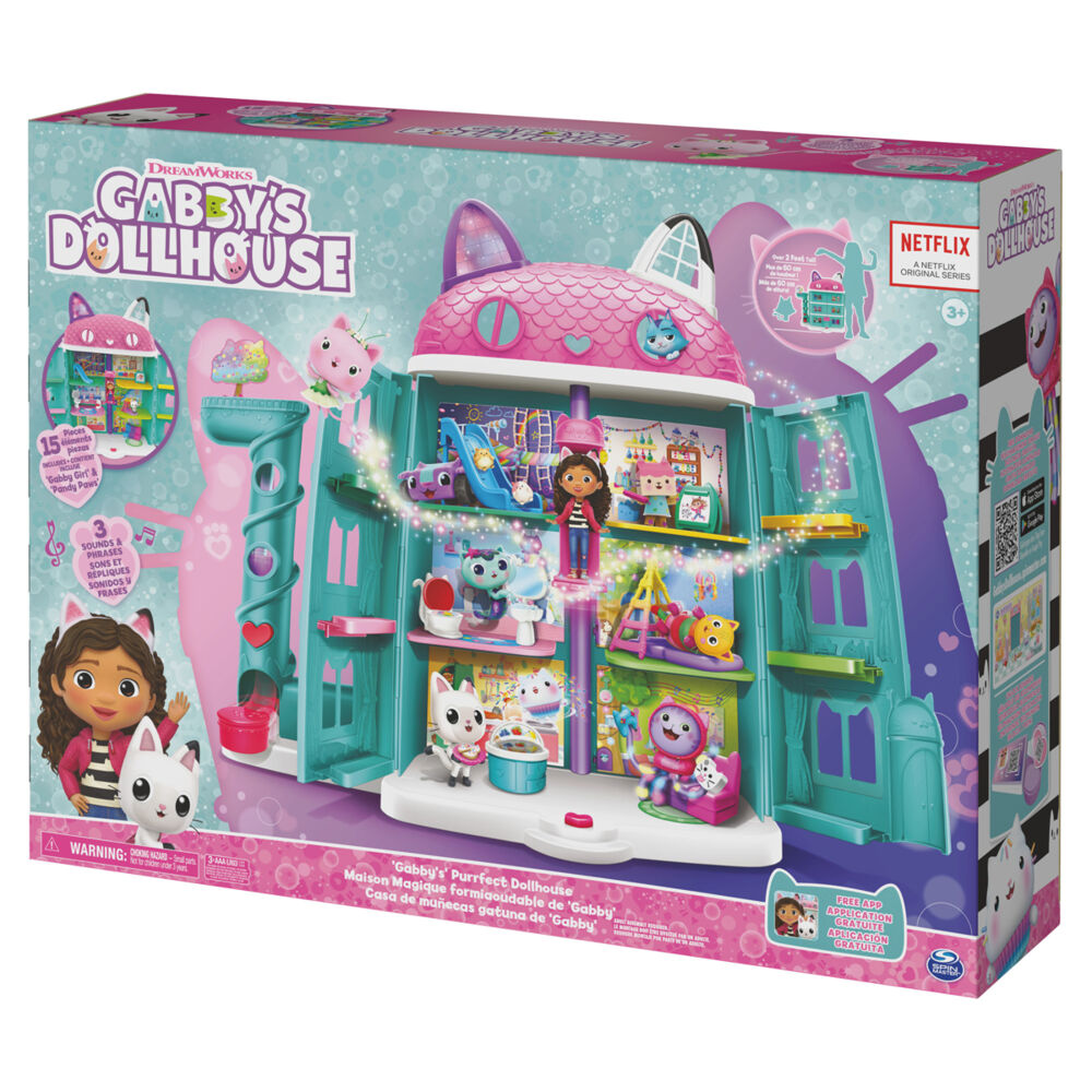 Produkt miniatyrebild Gabbys Dollhouse Purrfect dukkehus