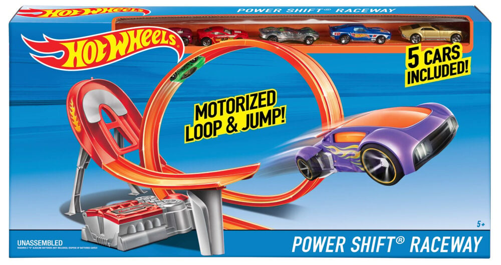 Produkt miniatyrebild Hot Wheels® Power Shift Raceway bilbane