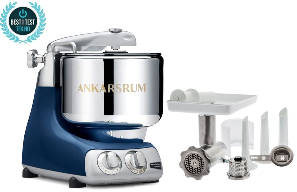Ankarsrum® Assistent Original 6230 med kjøttkvern/kakepakke Obs.no