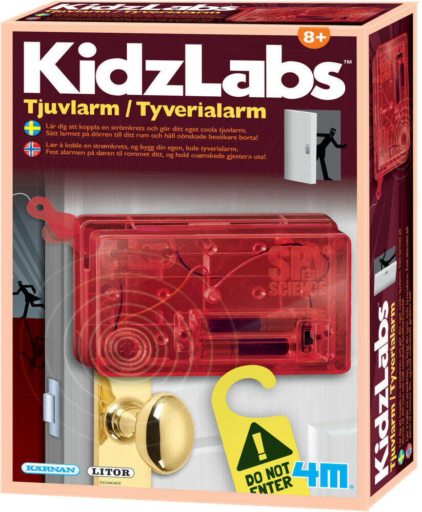 Eksperiment KidzLabs Tyverialarm