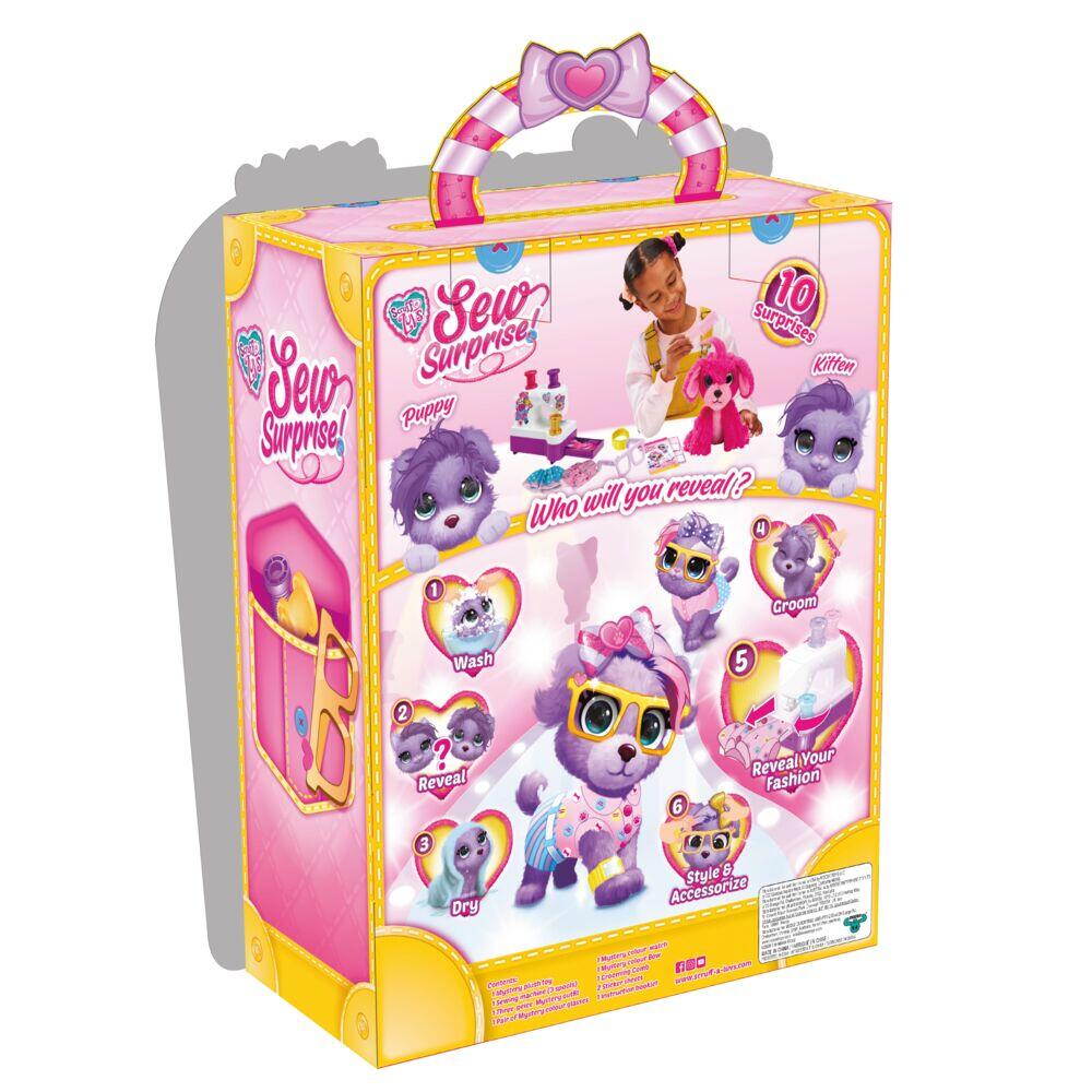 Produkt miniatyrebild Scruff-a-luvs, Purple Sew Wow kosedyr