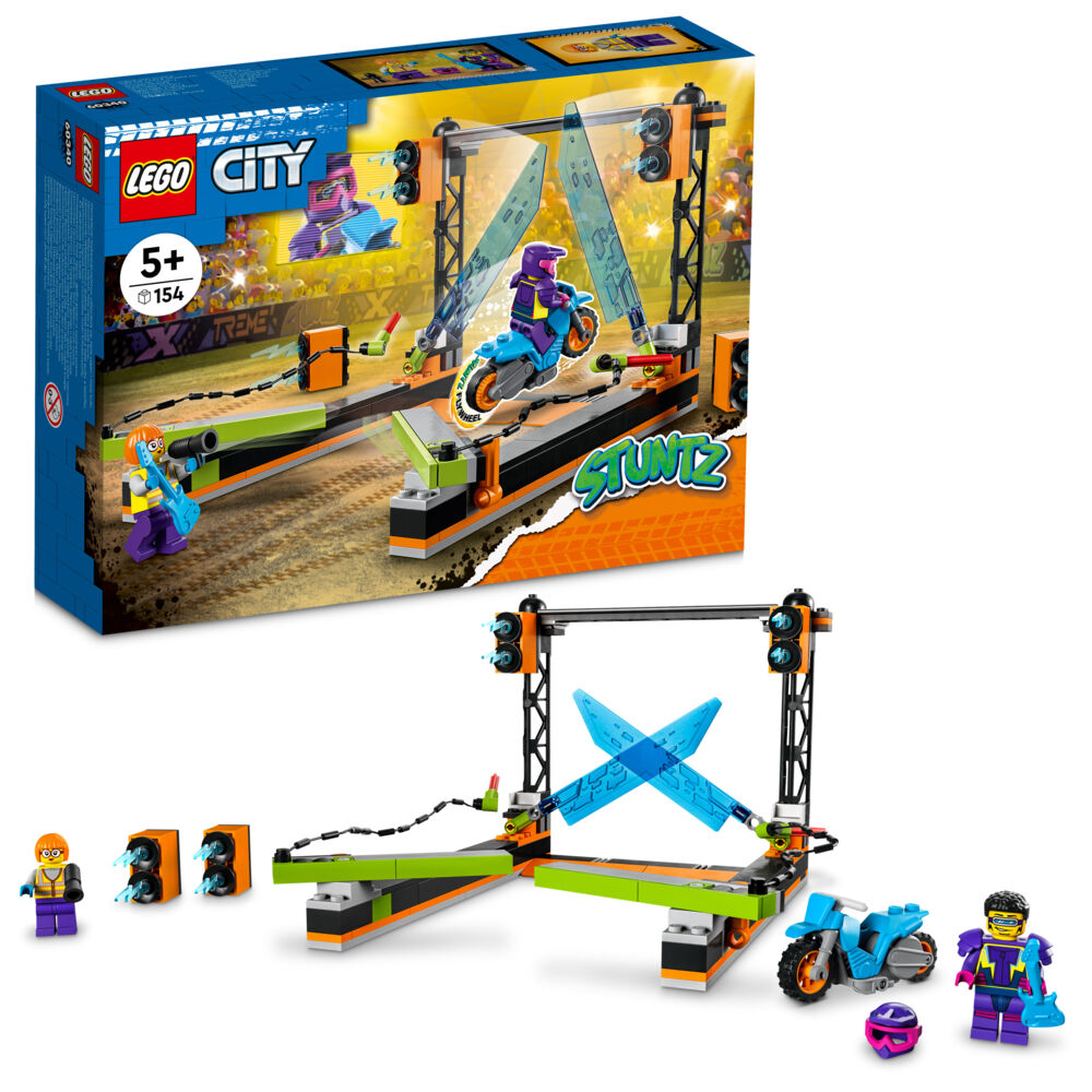Produkt miniatyrebild LEGO® City Stunt 60340 Kniv-stuntutfordring