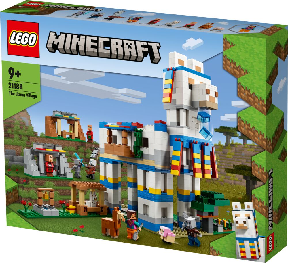 Produkt miniatyrebild LEGO® Minecraft™ 21188 Lama-landsbyen