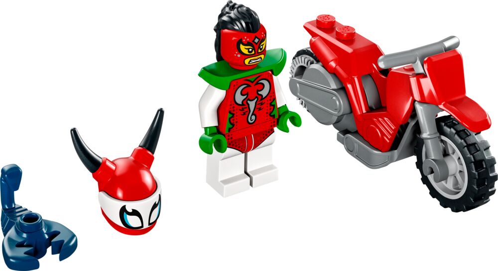 Produkt miniatyrebild LEGO® City Stunt 60332 Heftig stuntsykkel med skorpion