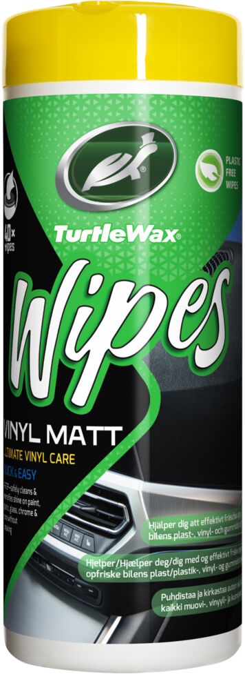 Turtle Wax wipes vinyl matt