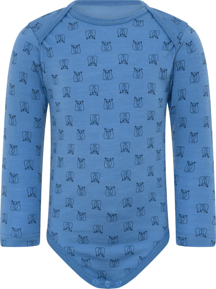 Produkt miniatyrebild Okidoki ull/bambus body baby