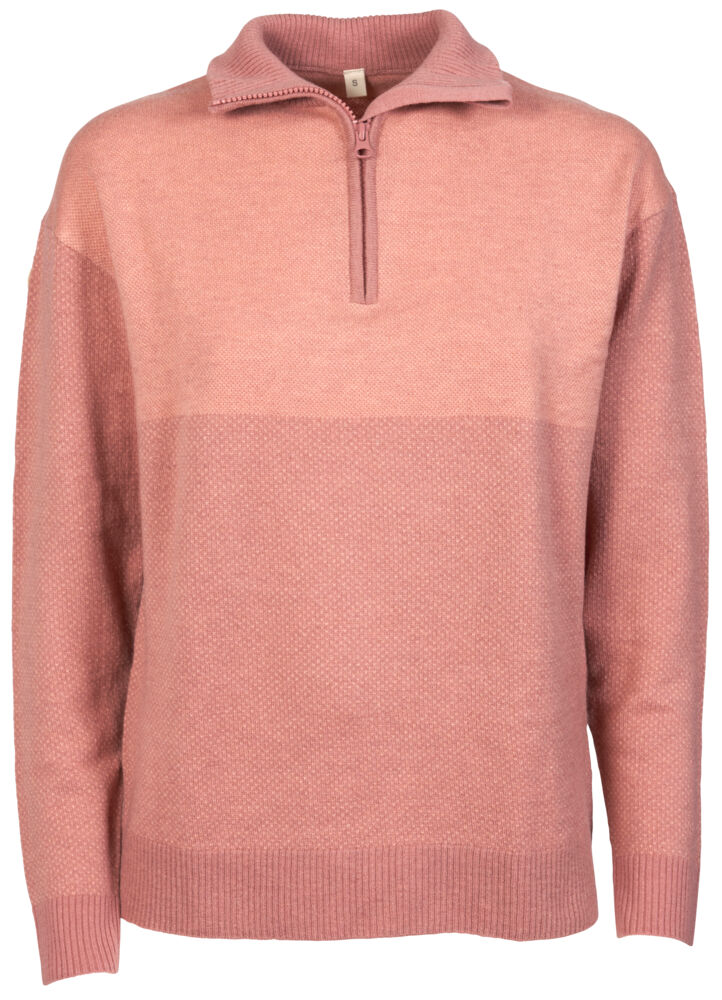 Produkt miniatyrebild Tufte half-zip ullgenser dame
