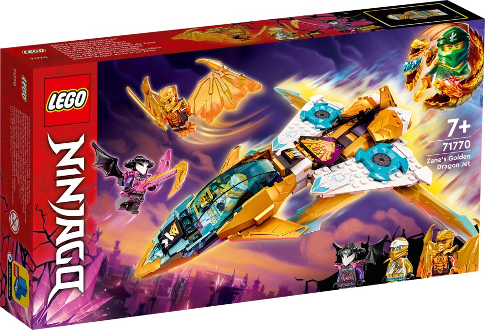 Produkt miniatyrebild LEGO® NINJAGO® 71770 Zanes gulldrage-jager