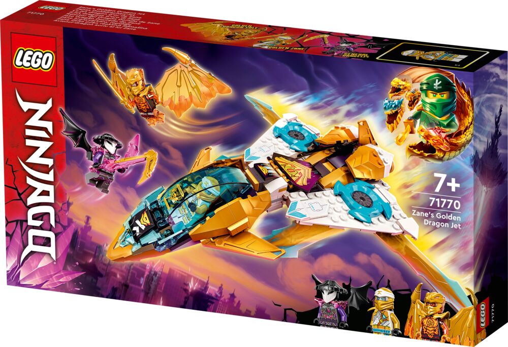 Produkt miniatyrebild LEGO® NINJAGO® 71770 Zanes gulldrage-jager