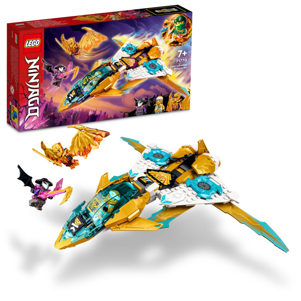 Produkt miniatyrebild LEGO® NINJAGO® 71770 Zanes gulldrage-jager