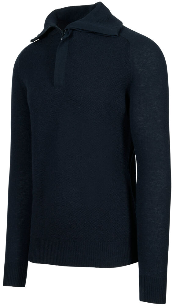 Produkt miniatyrebild Tufte half-zip ullgenser herre