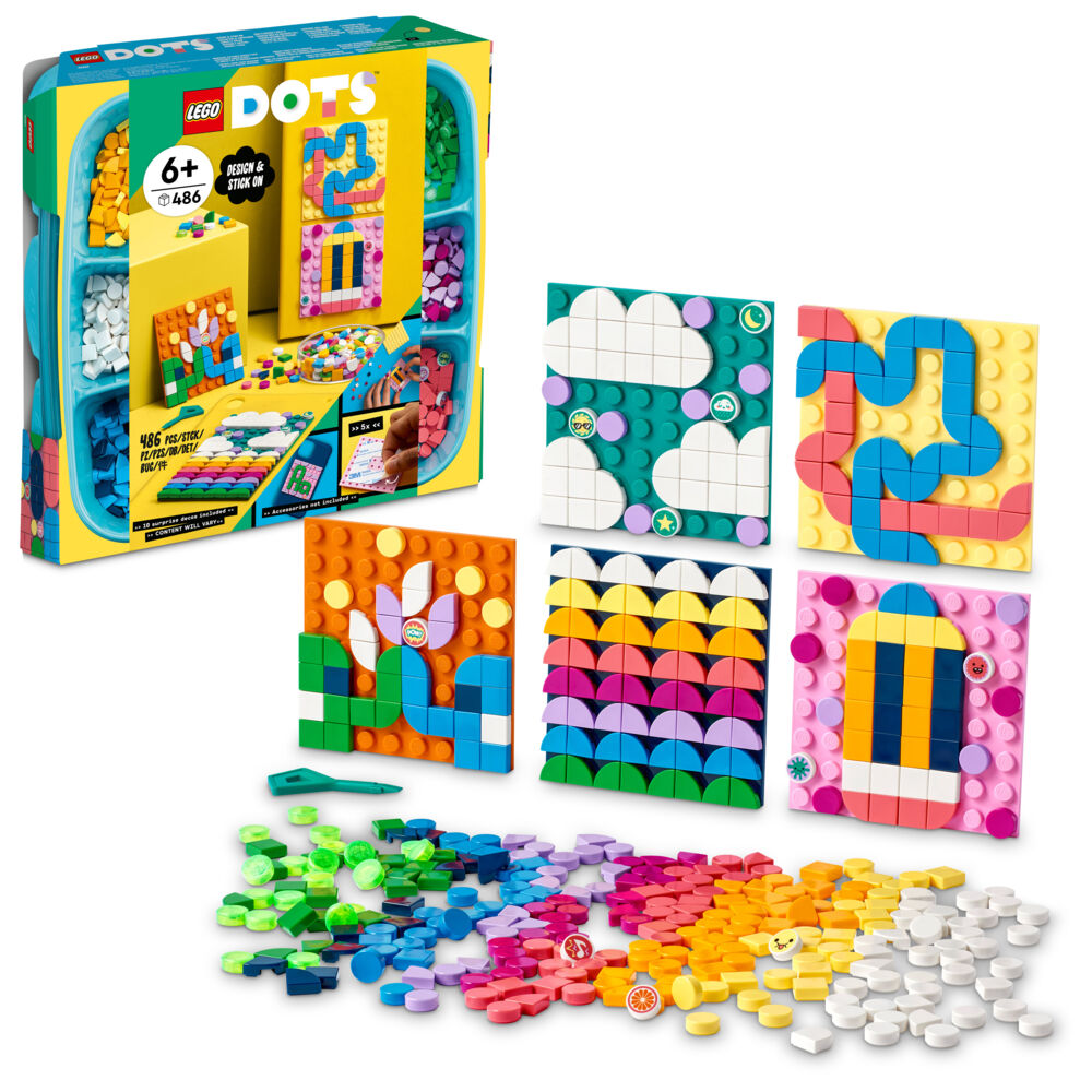 Produkt miniatyrebild LEGO® DOTS 41957 Megapakke med selvklebende merker