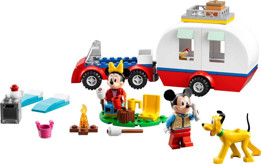 Produkt miniatyrebild LEGO® Mickey & Friends 10777 Mikke Mus og Minni Mus på campingtur