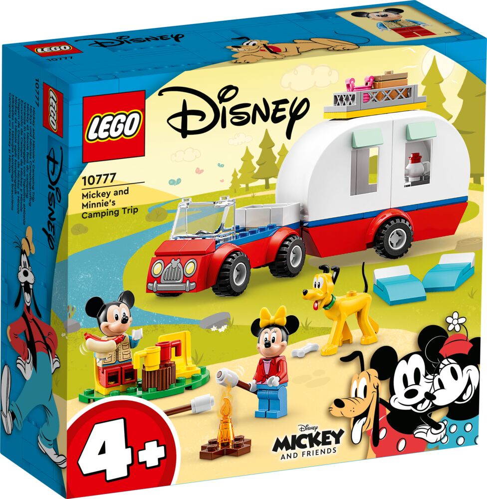 Produkt miniatyrebild LEGO® Mickey & Friends 10777 Mikke Mus og Minni Mus på campingtur
