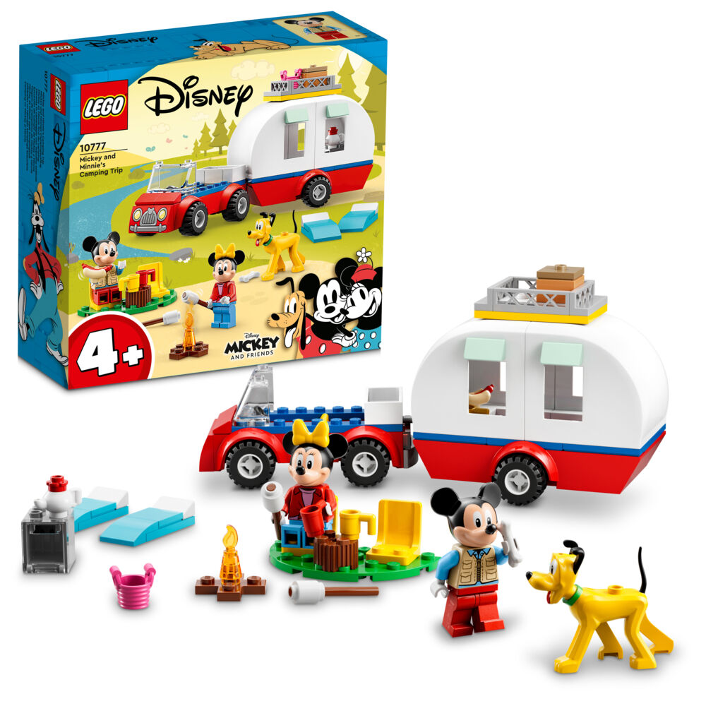 Produkt miniatyrebild LEGO® Mickey & Friends 10777 Mikke Mus og Minni Mus på campingtur