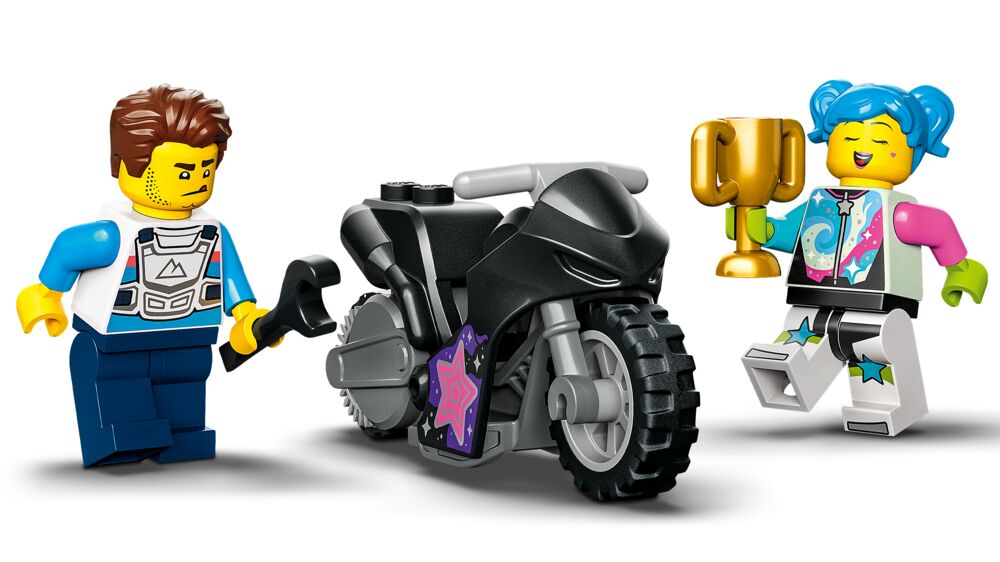 Produkt miniatyrebild LEGO® City Stunt 60341 Velte-stuntutfordring