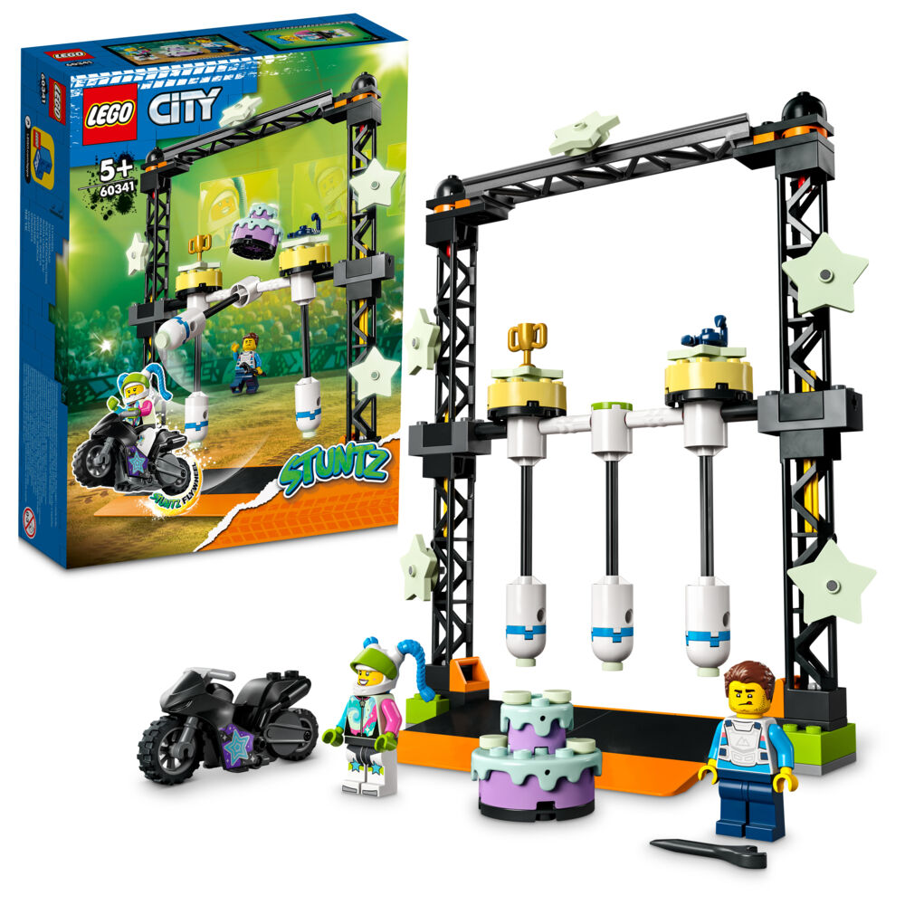 Produkt miniatyrebild LEGO® City Stunt 60341 Velte-stuntutfordring