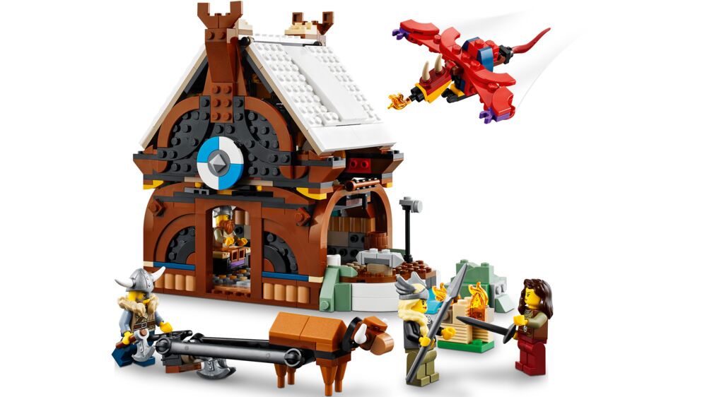 Produkt miniatyrebild LEGO® Creator 31132 Vikingskip og midgardsormen
