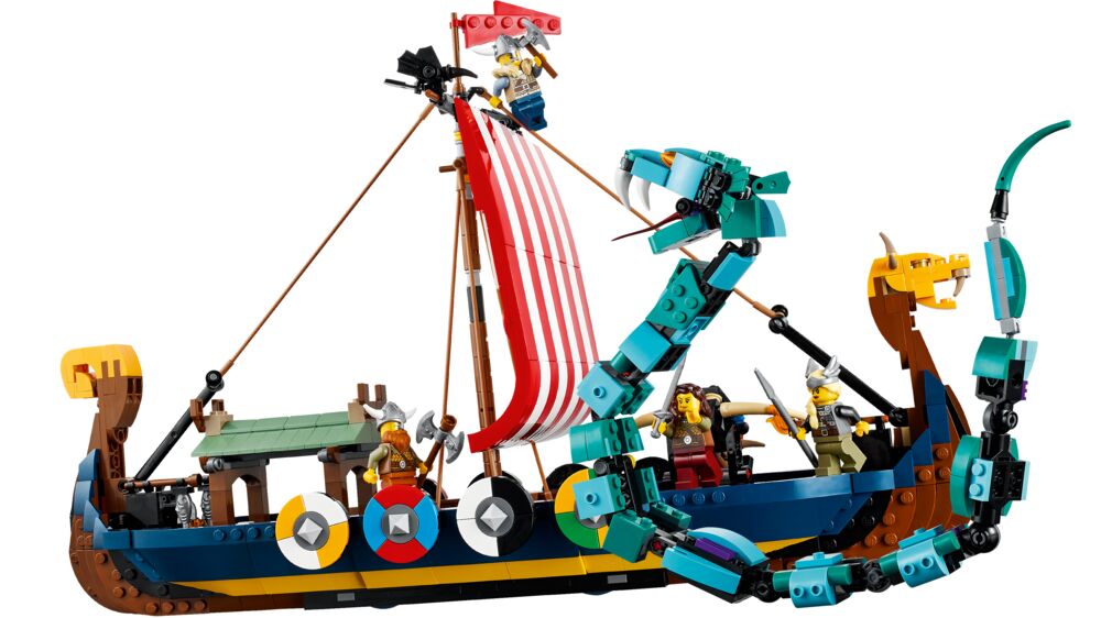 Produkt miniatyrebild LEGO® Creator 31132 Vikingskip og midgardsormen
